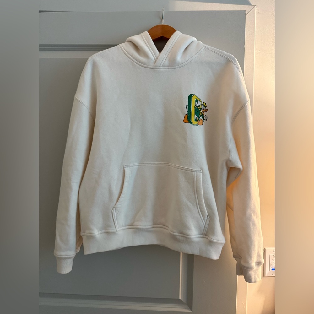 Hollister Oregon Ducks White Hoodie